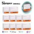 SONOFF ZBMINIL2 ZigBee Smart Switch Nessun cavo neutro richiesto Smart Home Switch a 2 vie APP eWeLink wireless tramite Alexa Google Home