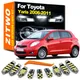 ZITWO 9 Pz Canbus LED Interni Cupola Mappa Tronco Kit Luce Per Toyota Yaris 2006 2007 2008 2009 2010