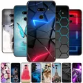 Per LG G8 ThinQ custodia Cover posteriore in silicone custodia per LG G8X ThinQ LGG8 G 8 custodie