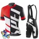 Abbigliamento sportivo 2023 Team Cycling Jersey Set abbigliamento da Ciclismo estivo abbigliamento