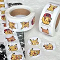 2023 nuovo 500PCS collezione pokemon Pikachu Roll Paste adesivi decorativi per Account a mano nastro