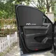 Copertura parasole magnetica per finestrino laterale dell'auto per Hyundai Veloster i30n Kona n i20n nline Tucson Sonata anteriore posteriore visiera parasole nera