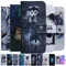 Custodia per Samsung A51 A71 A21S A11 A31 A41 A21 A01 M21 M11 M31 M30S 5G Panda Dog tiger lion libro