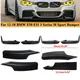 Copertura Della Lampada Della Nebbia Trim Canard Anteriore Splitter Per BMW F30 F31 F35 M Sport 320i 325i 328i 335i 2012-2019 Paraurti Anteriore labbro Body Kit