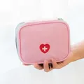 Kit di pronto soccorso all'aperto borsa da viaggio casa campeggio portatile Mini Pink Pouch borse