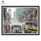 Joy Sunday kit punto croce 11/14CT ricamo pittura New York Times Square DMC tela stampata fai da te