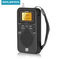 Radio portatile Mini AM FM meteo Radio Pocket Radio Player schermo LCD sveglia digitale Radio a lungo raggio migliore ricezione