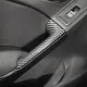 ABS In Fibra di Carbonio Stampato Car Styling Maniglia Interna Della Porta Pannello di Copertura Modanatura Trim Per VW Golf 6 MK6 2009 2010 2011 2012 2013