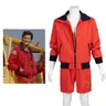 Baywatch David Hasselhoff Costume Cosplay uniforme Beach Style giacca e pantaloni rossi Set completo