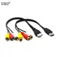 Spina USB maschio da 1,5 m a 3 RCA femmina adattatore convertitore audio video cavo AV A/V cavo da USB a RCA per cavo TV HDMI