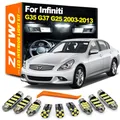 Kit lampadina per porta luce interna a LED ZITWO per Infiniti G25 G35 G37 G37S berlina Coupe Cabrio