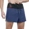 Pantaloncini da corsa per maratona Uomo 2 in 1 Allenamento ad asciugatura rapida Allenamento Fitness