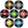20pcs Vintage Records 1950's Rock and Roll Music Party Decoration Record Wall Decor retro Party 80s