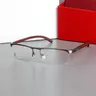 Montatura per occhiali da vista senza montatura di marca di lusso montatura per occhiali da vista