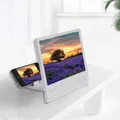 Lente d'ingrandimento dello schermo del telefono cellulare 3D supporto per amplificatore supporto per Smartphone in vetro con staffa da tavolo pieghevole portatile per film