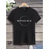 Space X Logo T Shirt SpaceX T-Shirt uomo Cool Boyfriend Plus continua a forgiare Tshirt vendita