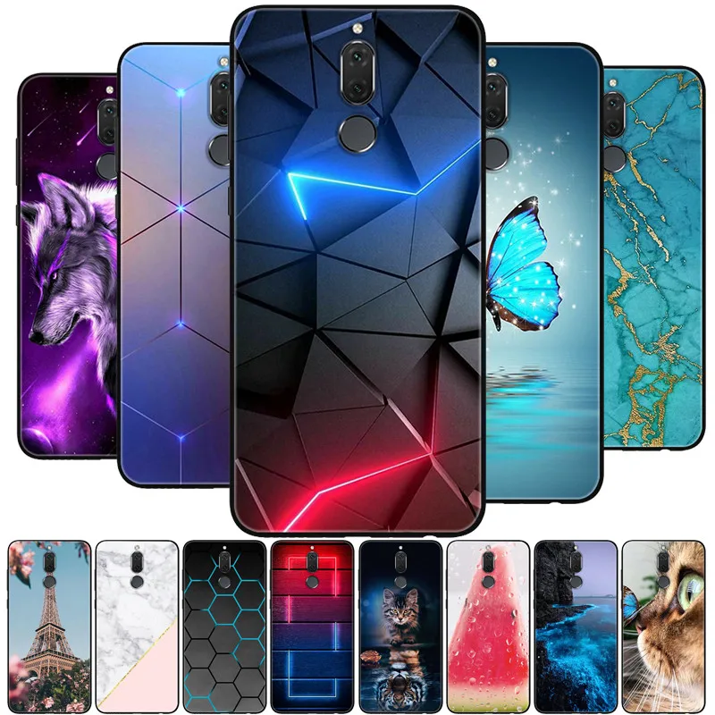 Per Huawei Mate 10 lite Custodia Cover per telefono Custodia morbida in silicone TPU Cover posteriore per Huawei Nova 2i Custodia Mate10 lite Fundas 5.9 "Paraurti