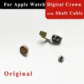 Corona digitale con cavo albero per Apple Watch Series 4 5 SE 6 40mm 44mm LTE GPS Custodia in alluminio Sostituzione cornice centrale lunetta