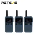 Walkie Talkie Mini Retevis USB Tipo C Telefono RB619 PMR 446 Radio Walkie-talkie 3 pezzi Radio bidirezionale Radio portatile PTT Hotel