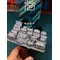 1/35 1/24 Accessori di scena Baule del tesoro/Scheletro/Piattaforma Stampa 3D Accessori in resina