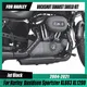 Moto Buckshot Exhuast Shield Kit marmitta Guard Cover per Harley Davidson Sportster XL883 XL1200 72