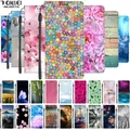 Custodia a portafoglio orizzontale per Xiaomi Mi 11 Lite 5G NE custodia Redmi 10C Note 10S 10 11T Pro 8 Pro borsa per telefono con supporto in pelle Flip carina