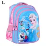 Disney New Kids Cartoon Elsa Anna Schoolbag Girls Princess Cute School Bag zaini per bambini per
