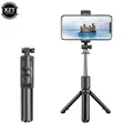 Nuovo Selfie Stick Bluetooth-compatibile telecomando Wireless Selfie treppiede monopiede pieghevole per smartphone