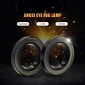 2.5/3.0/3.5 pollici auto Angel Eyes LED Halo Ring faro DRL proiettore fendinebbia luce di marcia