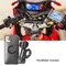 Supporto per telefoni cellulari per moto Navigazione GPS Staffa per manubrio Assorbimento anti-shock Supporto universale per Kawasaki Moto Sp MTB