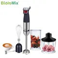 Frullatore elettrico multifunzionale 5 in 1 da 1200 W Frullatore portatile ad immersione Robot da cucina Chopper Frusta Ugello