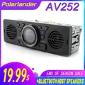 Autoradio lettore Audio MP3 AV252 1 Din Bluetooth vivavoce Stereo FM Builtin 2 altoparlanti supporta