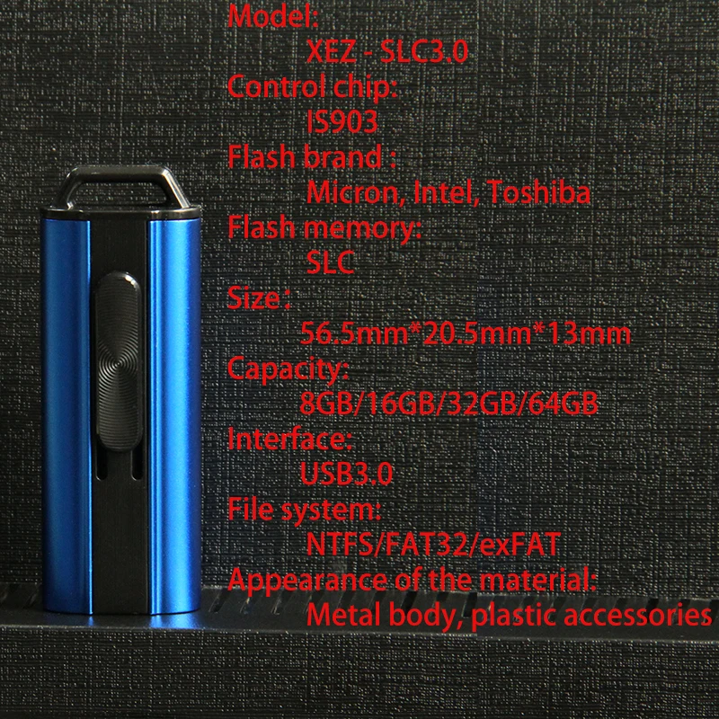 USB flash drive USB3.0 pen drive SLC 8GB 16GB 32GB 64GB ad alta velocità Stabile memoriaast Inviare il tipo-C interfaccia shiping libero