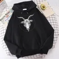 Satan fall Angels print Fashion Men Cool Men felpe con cappuccio Hip Hop felpe Casual Streetwear