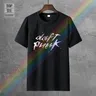 Nuovo Daft Punk Discovery Album famoso Dj T-Shirt nera da uomo taglia S-3Xl T-Shirt da uomo in