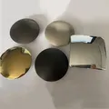 1PC Coperchio di scarico per lavabo Ottone Argento/Nero/Oro/Grigio pistola/Spazzolato Bagno Pulsante di rimbalzo Tappo di scarico pop-up Tappo acqua lavello