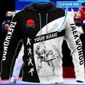NewFashion Cosplay arti marziali sport Taekwondo abbigliamento sportivo tuta Harajuku 3DPrint