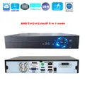 CCTV Security 4 canali 5M-N Smart Intelligence DVR Audio coassiale 16CH NVR P2P Hybrid 5 In 1 per