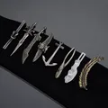 Moda uomo Business Car Owl Tool Tie Clip stili multipli tono metallo Tie Clip Tie Bar cravatta Clip