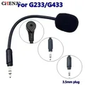 Sostituzione 3.5mm microfono Stereo Studio per Logitech G233 G433 E-sport cuffie da gioco cuffie da