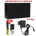 2 in1 per NS Switch TV Dock Base di ricarica per Nintend Switch TV Dock Stand Station compatibile