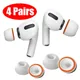Per AirPods Pro/Pro2 Memory Foam Auricolari Morbido Silicone Sostituzione EarCap Punte Misura per