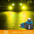 2 pz lampadine per Auto verde limone giallo bianco LED fendinebbia faro H7 H8 H9 H11 9005 9006