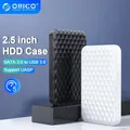ORICO Custodia per HDD da 2,5 pollici Tipo C Custodia per disco rigido esterno SATA a USB 3.1 Custodia per HDD SATA HDD SSD Custodia Supporto UASP