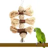 Giocattolo da masticare naturale per animali domestici uccello pappagallo pappagallo pappagallo