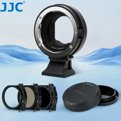JJC EF-EOS R Auto Focus Lens Mount Adapter W UV VND CPL Filter for Canon EF/EF-S Mount Lenses to R50 R R5 Mark II R6 R7 R8 R10