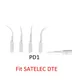 5pcs Dental Scaler Perio Tips In Teeth Whitening For SATELEC DTE Handpiece PD1 PD3