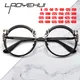 Glasses Frame Women Retro Round Eyeglasses Frames Fashion Luxury Anti Blue Light Glasses Eyewear