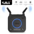 1Mii B06TX trasmettitore Bluetooth Audio Aptx LL HD Dual Link coassiale ottico RCA 3.5mm Aux adattatore Wireless per TV PC cuffie #