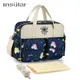 Insular New Style Waterproof Diaper Bag Large Capacity Messenger Travel Bag Multifunctional